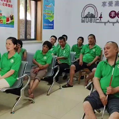 《铁血铸军魂，八一耀中华》——白石镇残疾人之家八一建军节活动