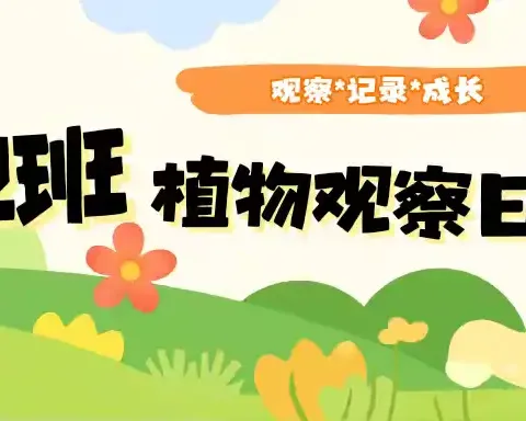 “观察·记录·成长”——2102班植物成长观察日记课后拓展活动