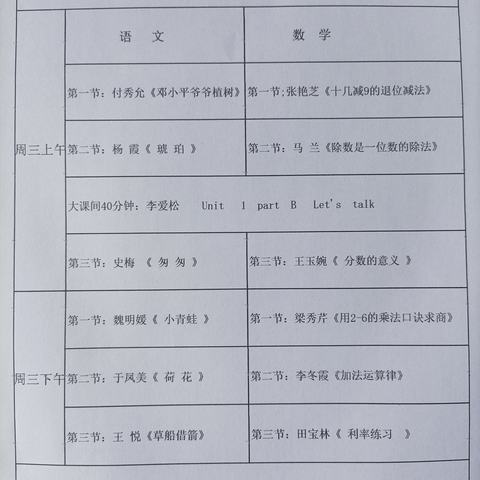 潜心教学守阵地，聚焦课堂抓教研。——丁里长街道办事处前营小学第一轮听课活动纪实