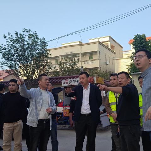 聚焦“百千万工程”|关埠镇镇委主要领导督导调研重点项目建设