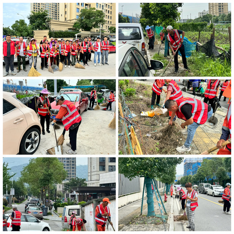 全域环境综合整治·共建清洁 美丽社区