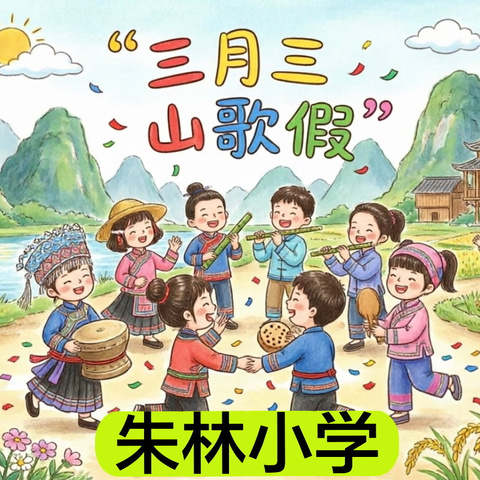 “欢歌三月三  传承民族情”山歌合唱活动                                                  ——平吉朱林小学三月三活动