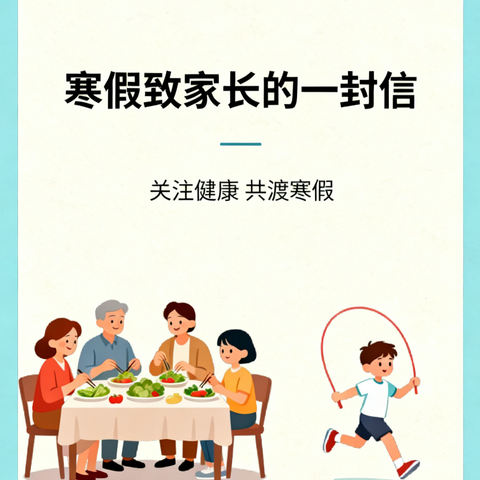 寒假致家长的一封信