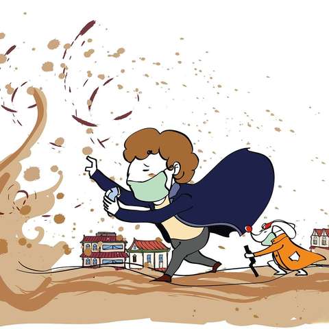 兰州新区第十二小学关于寒潮、大风沙尘及降雪天气的温馨提示