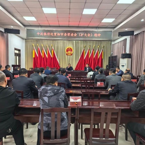 午汲镇传达贯彻市委常委会（扩大会）会议精神