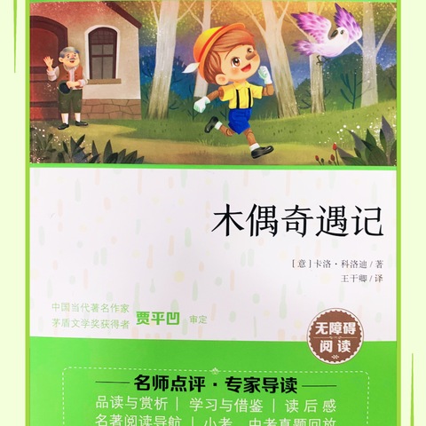 阅读之窗∣经济困难挫折   体会成长真谛 ——记城关第三小学四年段《木偶奇遇记》好书共读活动