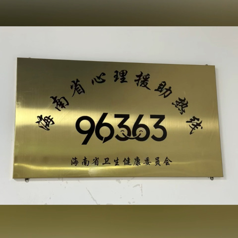 海南省侨中21班同学到省安宁医院96363心理援助热线进行社会实践活动