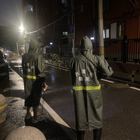 筑牢防汛防线 守护家园平安——八北东社区全力做好防汛工作