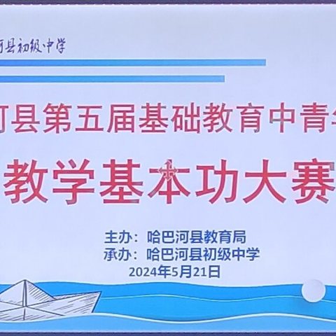 艺术竞技      教育匠心 哈巴河县第五届基础教育中青年教师（小学美术）教师教学基本功大赛