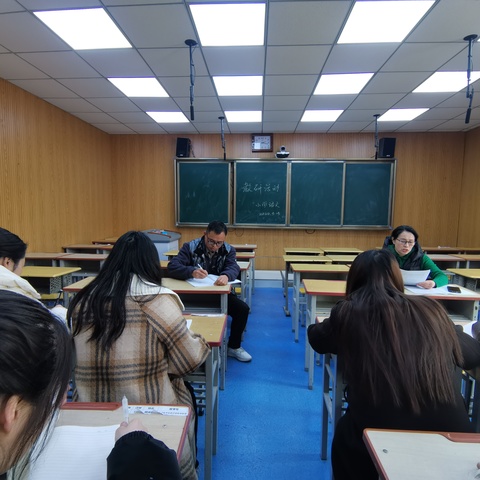 阳春三月，“语”我同行——记小学部新学期第一次语文教研活动