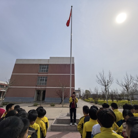 清明祭英烈  传承正当时——庆云县严务乡中心小学清明祭英烈活动
