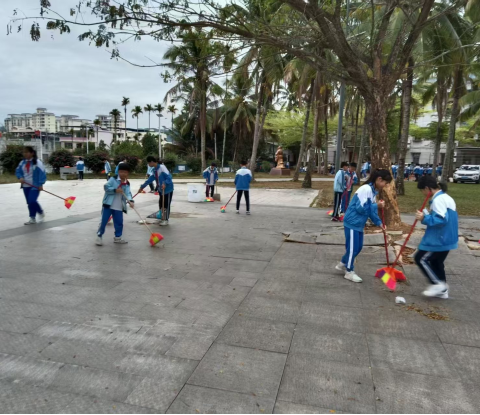 三亚市南岛学校学生会纳新啦!