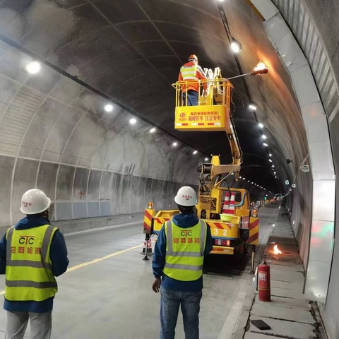 2024年度普通国省干线公路隧道高尔寺隧道检评反馈会