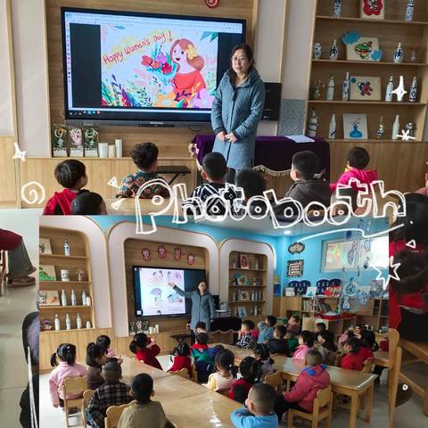 “暖春三月，定格魅力” 中街幼儿园中三班三八妇女节主题活动