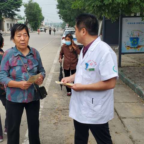 【支医动态】健康义诊暖民心