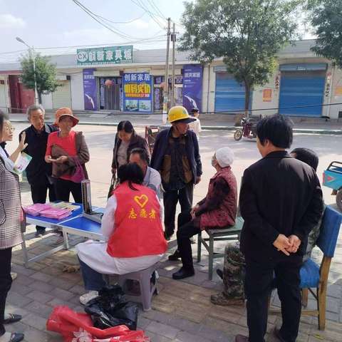 党员先锋行，义诊暖人心－刘家洼卫生院开展青年党员志愿者先锋队健康义诊活动