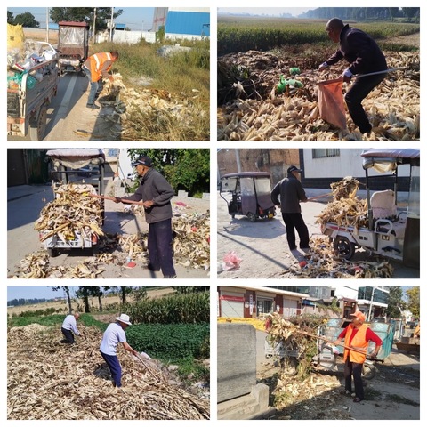 【崇峰环卫】增“颜值”、提“气质”——常村镇开展环境卫生大扫除活动