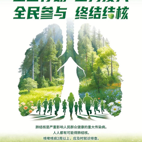 全面行动 全力投入 全民参与 终结结核