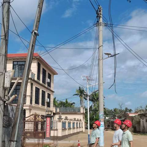 【联合除患，共筑安全防线】海垦东路农场公司美文分公司拆除破损避雷针