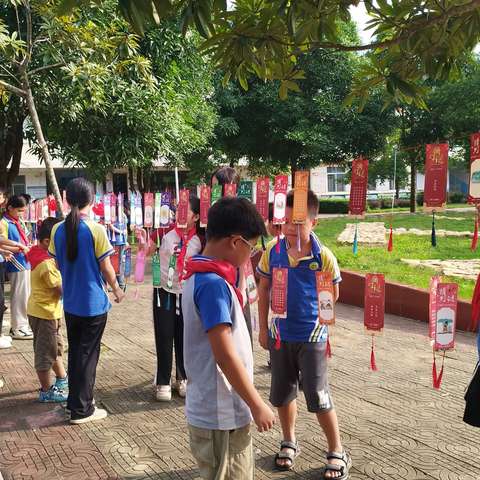 古韵颂中秋，传统展风雅--龙州县彬桥乡彬桥中心小学开展庆中秋系列活动