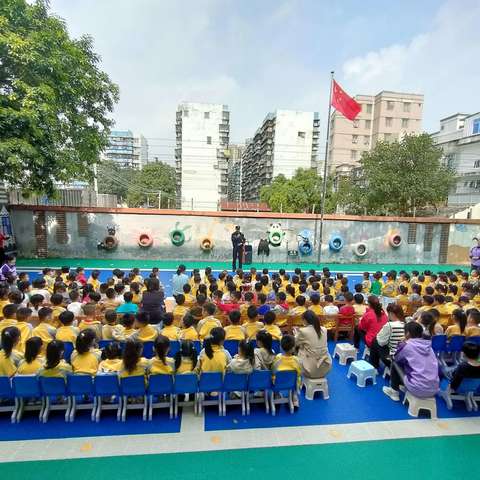 以“演”筑防 护幼平安 ——湛江市霞山区品优幼儿园开展反恐防爆安全教育活动