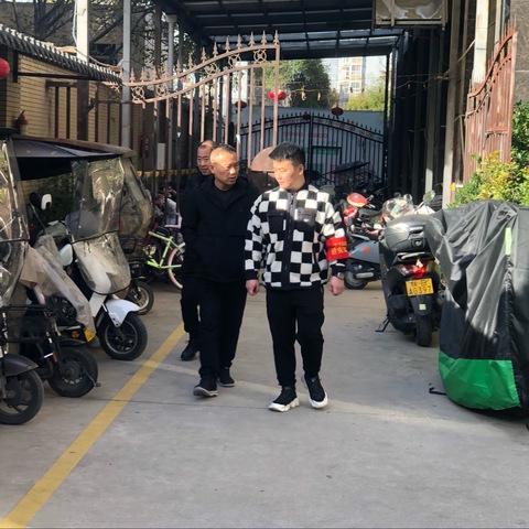 【电子城街道北山门口村】小区强化电动车隐患排查，守护“家门口”安全