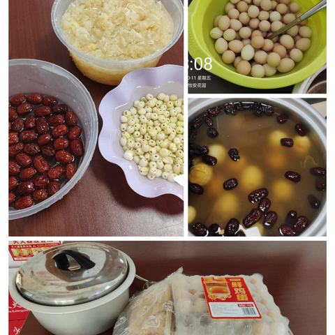 沙井街道沙二社区《九九重阳节，甜意满满—莲子银耳鸡蛋糖水活动》