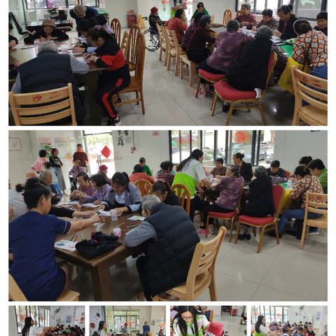 沙井街道沙二社区“清明寄情，长者绘春”特色描色活动