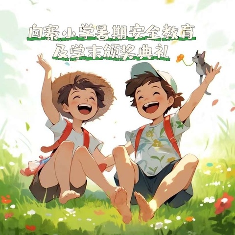 2024向寨小学暑期安全教育及散学颁奖典礼