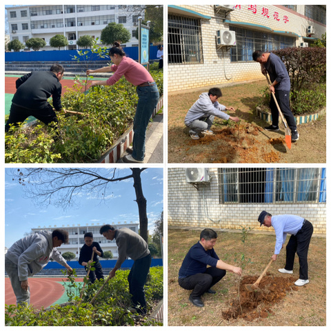 “植”此青绿 共“树”未来 ——金山镇中心小学开展植树节主题实践活动