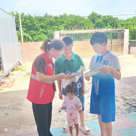 新龙镇网格员常态化开展护苗行动