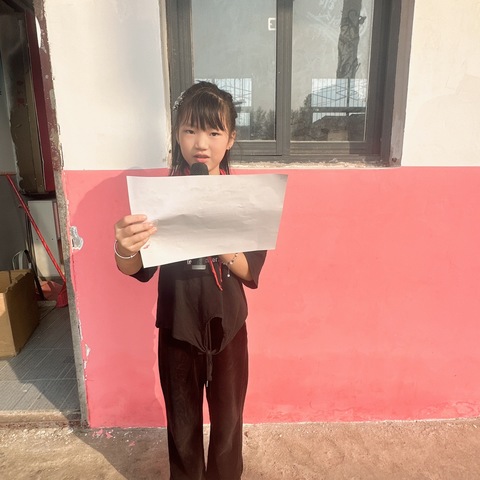 九九重阳节，浓浓敬老情——            暨太清宫镇晏庄学校少先队员入队仪式