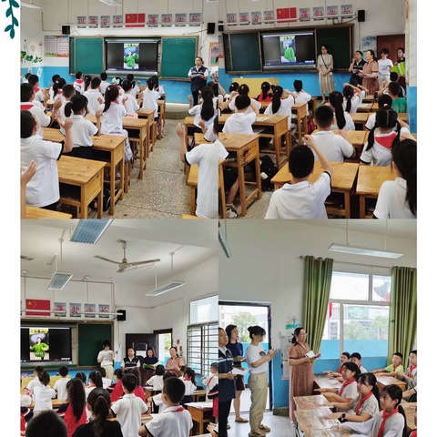 “童心向党 活力课间”招贤镇明德小学课桌舞展示活动