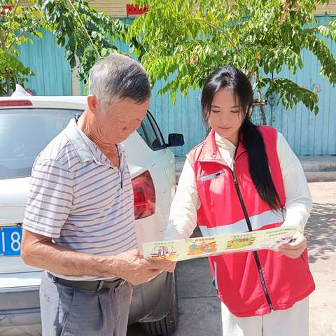 手牵手，共创文明乡风