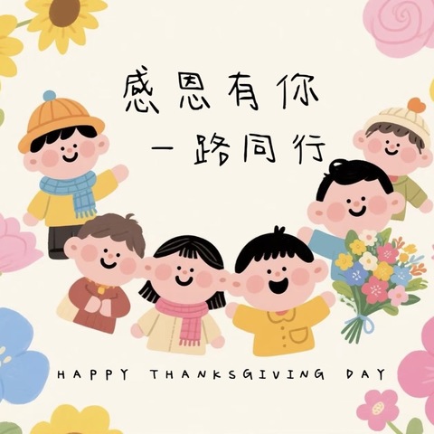 爱在感恩节——师山托育海兴园区星星班