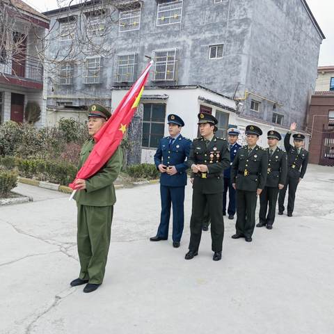 “老兵宣讲进校园，雷锋精神润人心”王楼小学升旗活动纪实