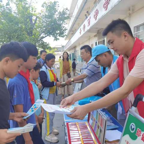 遵谭镇2025年开展“防范青少年药物滥用”禁毒宣传进学校活动