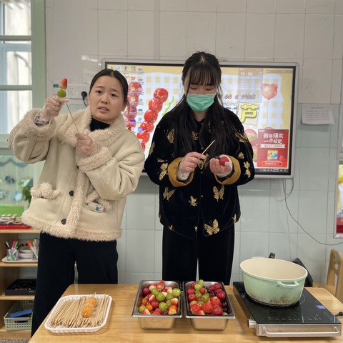 【“串”起美味童年】——地直幼儿园幼儿园大一班冬至活动