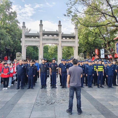 干净整洁 平安有序——北院门街办国庆假期综合管控不松懈