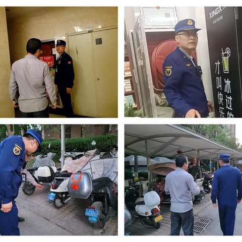 消防夜查进行时：浐灞消防大队开展电动自行车消防安全隐患排查整治行动
