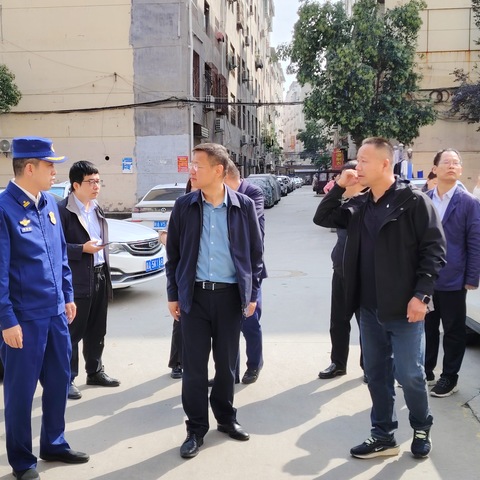 灞桥区委常委、常务副区长柳春林带队开展国庆、中秋节前消防安全检查工作