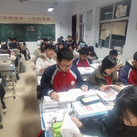 书香润校园 共读伴成长——吴官营中学阅读课纪实