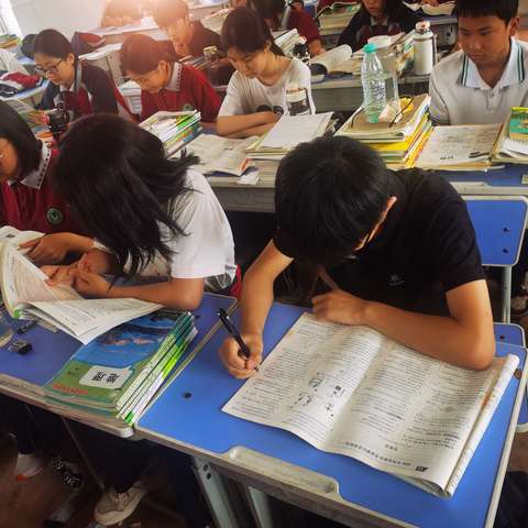 地生蓄力，剑指中考｜吴官营中学学子深耕生地，为梦想加码