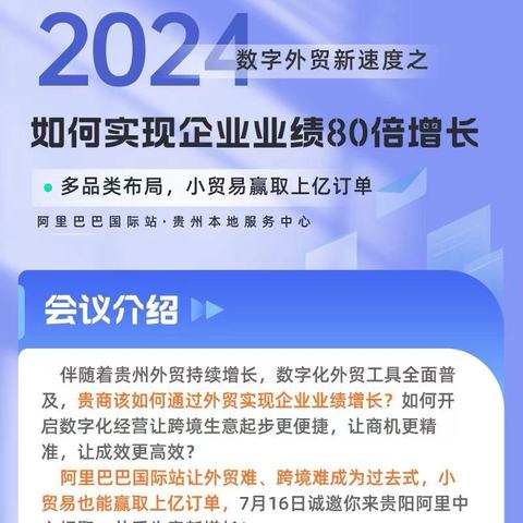 阿里巴巴国际站跨境电商峰会—贵阳站