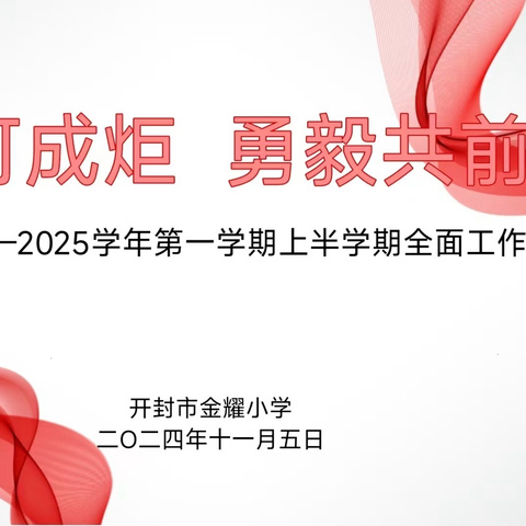 督导引领促提升 巡查助力促发展——开封市金耀小学迎接示范区教体局全面工作检查