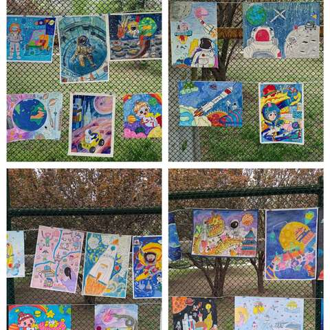 航天城社区“童心翱翔 航天画卷”航天主题绘画活动