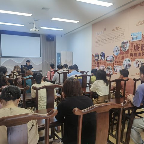 【琼山基层治理】府城街道在清风学堂开展廉政宣讲活动