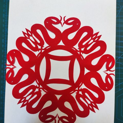 立心小学1906班非遗剪纸第10次教学反馈