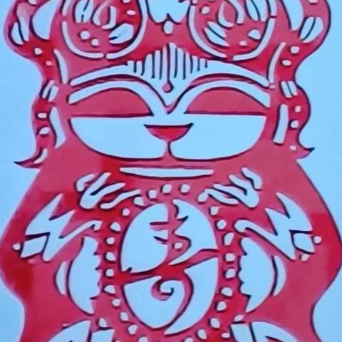 立心小学1906班非遗剪纸第12次教学反馈