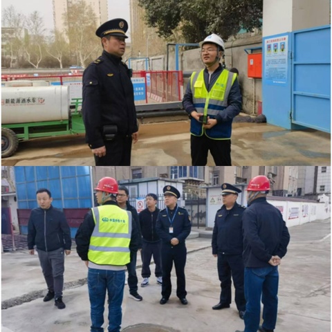 碑林城管严抓扬尘源头管控  多措并举守护城市碧空蓝天